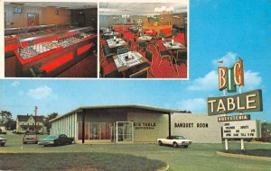 Baltimore Maryland Big Table Buffeteria Restaurant Vintage Postcard JE359897