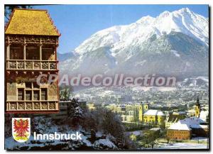 Modern Postcard Innsbruck Blick Gegen Nordkette