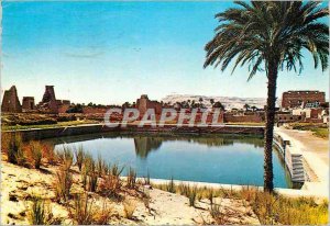 Postcard Modern Luxor Karnak Sacred Lake