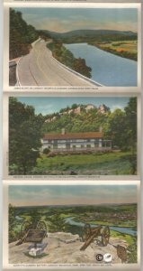 Views of Ruby Falls Lookout Mountain Caves Chattanooga Tennessee Postcard