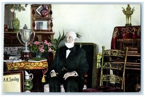 c1910 AK Smiley Seated Loving Cup Children Redlands California Vintage Postcard