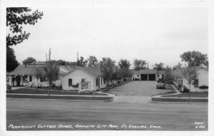 J5/ Fort Collins Colorado RPPC Postcard c1930s Paramount Cottagesd Homes 6