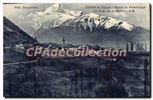 Old Postcard Body And I'Obiou Pilgrimage Route Du