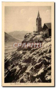 Old Postcard Briancon Chapel Puy St Pierre