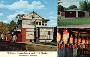 VT - Bennington. Williams Smokehouse and IGA Market