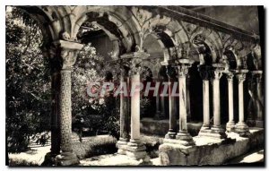 Old Postcard La Cite du Roy Rone Aix en Provence Cloister of the Cathedral