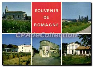 Postcard Modern Romagna Various aspects Vue Generale Cooperative Cave Church ...