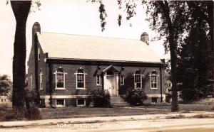 SACO MAINE JOHN CALVIN STEVENS~YORK INSTITUTE REAL PHOTO POSTCARD 1950s