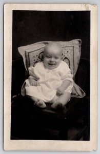 RPPC Springdale Washington Adorable Charley Stark 1925 Big Smile Postcard H26