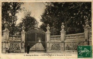 CPA Bourg-La-Reine - Grille du Parc de la Marquise de Trévise (987081)