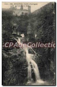 Postcard Old Bussieres Badil Cascade From Bias