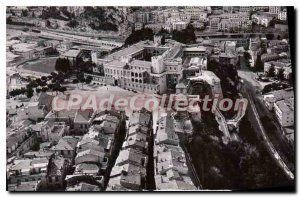 Old Postcard The Palace of Monaco view Aerienne