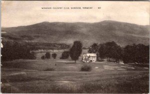 Postcard BUILDING SCENE Windsor Vermont VT AO0340