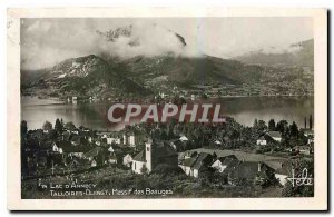 CARTE Postale Old Lake Annecy Talloires Duingt Massif Beauges