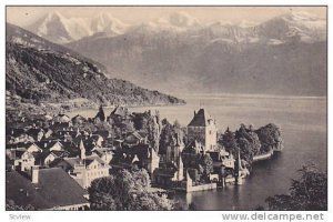 Mein Schweizerland wie biet du schon, Oberhofen, Eiger, Monch, Jungfrau, Sw...