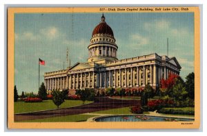 Postcard UT Utah State Capitol Building Salt Lake City Utah