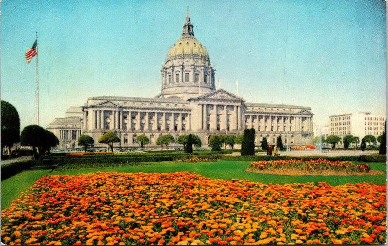 City Hall San Francisco California CA Postcard VTG UNP Selithco Vintage Unused 