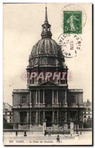 Old Postcard Paris Le Dome des Invalides