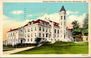 Indiana Bloomington Student Building Indiana University 1945 Curteich