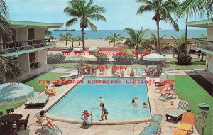 FL, Riviera Beach, Florida, Seaspray Hotel, Swimming Pool, Dexter No 62173-B