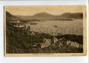 3105360 NORWAY Bergen seet fra Sandviken Vintage PC