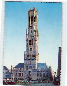 Postcard The Belfry, Bruges, Belgium
