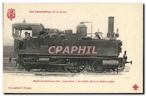 Postcard Old Train Locomotive called tram machine type n North has 2950 2942 ...