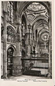 Spain Postcard - Burgos Catedral - Nave Del Crucere - Ref TZ5639