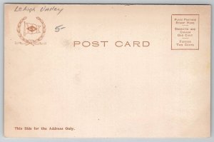 PA Lehigh Valley Black Diamond Express Pennsylvania c1905 Postcard D33