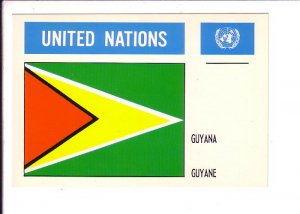 Guyana, Flag, United Nations