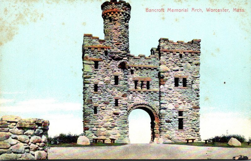 Massachusetts Worcester Bancroft Memorial Tower