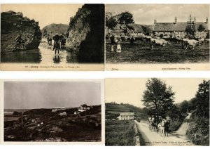 JERSEY CHANNEL ISLAND 150 CPA mostly pre-1940 (L2632)