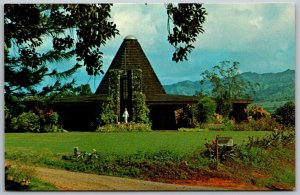 Kilauea Kauai Hawaii 1960s Postcard St. Sylvester's Church