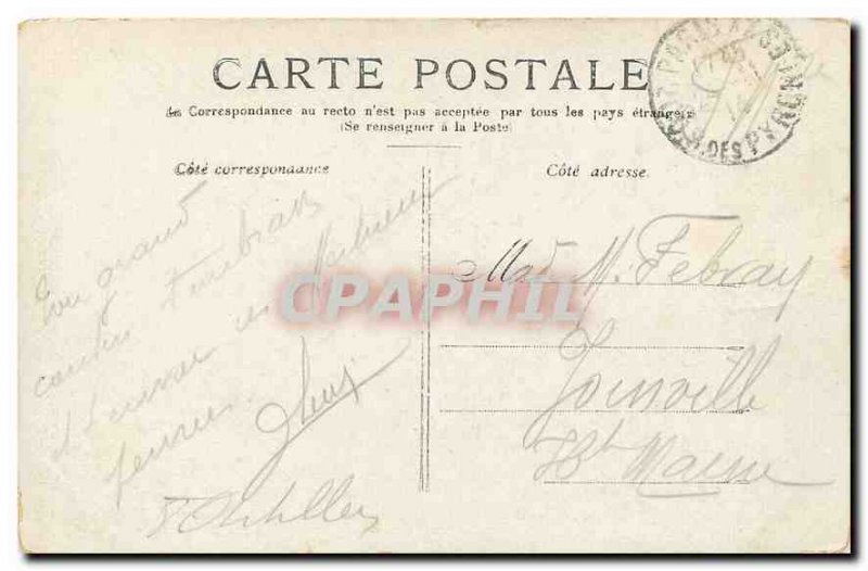 Old Postcard Paris Arc de Triomphe Etoile