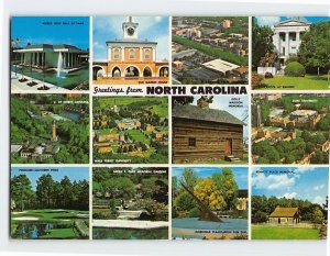 Postcard Greetings from North Carolina