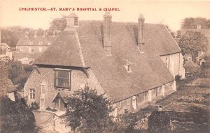 St Mary's Hospital & Chapel Chichester United Kingdom, Great Britain, England...