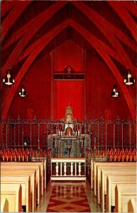 Detroit, MI Michigan  CHAPEL OF MARY REPARATRIX Church Interior ca1950s Postcard