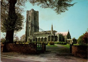 The Church of SS Peter & Paul Lavenham Suffolk Postcard PC263