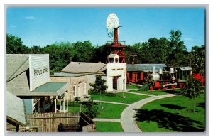 On The Village Green Pioneer Village Minden Nebraska Postcard