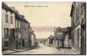 Ervry - Bahnhofstrasse - Old Postcard