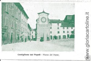 04193 VINTAGE POSTCARD: BOLOGNA: CASTIGLIONE DEI PEPOLI-