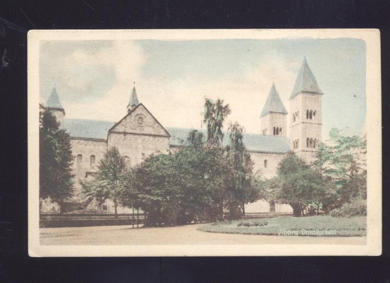 VIBORG DOMKIRKEN SWEDEN ANTIQUE VINTAGE POSTCARD