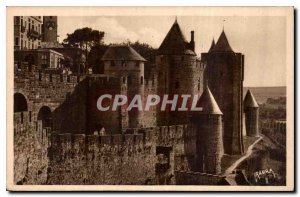 Old Postcard Set Carcassonne Fortifications Riviera Porte d'Aude