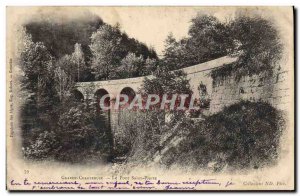 Old Postcard Chartreuse Le Pont Saint Pierre