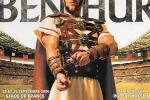 Ben Hur Stade De France Rare 2006 French Advertising Postcard