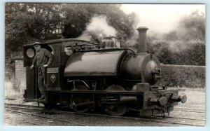 RPPC WALES, UK ~ Train Locomotive #3 SIR HAYDN on TALYLLYN RAILWAY Postcard