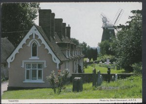 Essex Postcard - View of Thaxted Showing The Windmill    T511