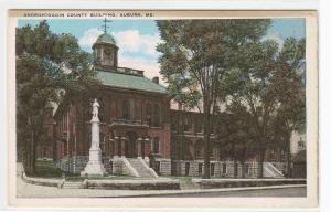 County Building Auburn Maine 1920c postcard