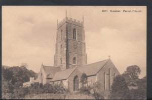 Somerset Postcard - Dunster Parish Church    RS6920