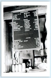 DELRAY BEACH, FL ~ Interior CHEZ ZETTE Haitian Restaurant 1999 ~ 4x6 Postcard